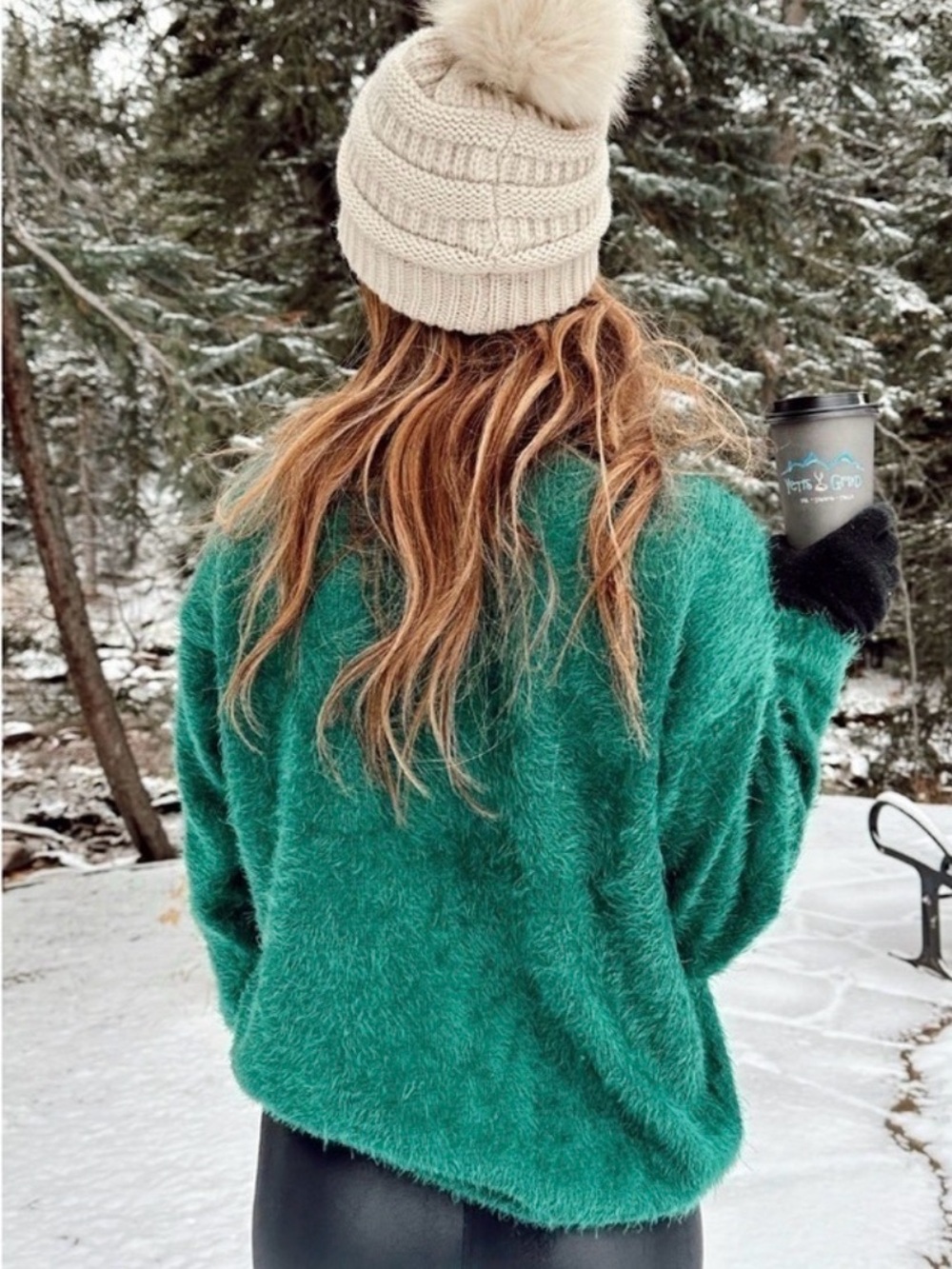 SHOW ME YOUR MUMU: Feel Good Sweater, Emerald, NWT XL